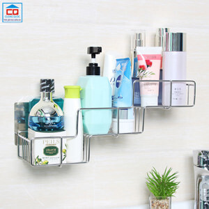 Kệ inox dán tường bậc thang GS-5015