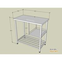 Kệ inox để bếp ga BG8145, inox 304