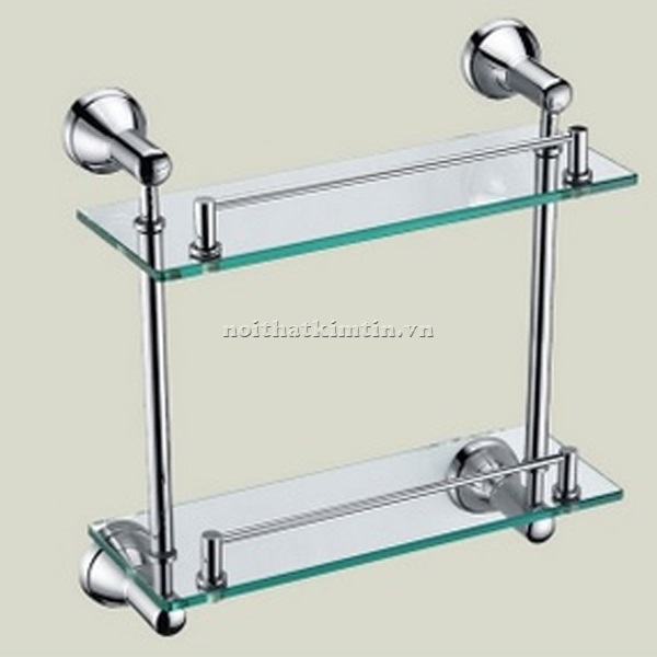 Kệ inox kính thẳng 2 tầng TL-6992