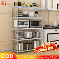 Kệ Inox Nhà Bếp Cao Cấp Có thể chịu được 300kg Kệ inox 4 tầng