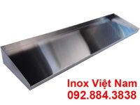 Kệ Inox Phẳng 1 Tầng Treo Tường KEI-01