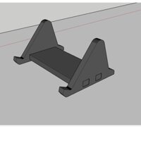 Kệ Kê bàn Phím Cơ - Kệ trưng bày bàn phím cơ 1 Tầng Phiên Bản 2.0, Có tặng kèm đệm cao su chống trầy.