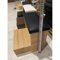 kệ kê chân làm nail ,móng Sơn mặt đệm da nhiều màu (hàng có sẵn) 35x30x30