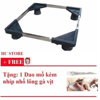 Kệ Kê Chân Tủ Lạnh, Máy Giặt + 1 Dao mổ kèm nhíp nhổ lông gà vịt
