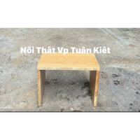 KỆ KÊ GÁC CHÂN LÀM NAIL LÀM MÓNG GỖ CAO SU GỖ SỒI  TỰ NHIÊN CHỐNG NƯỚC .