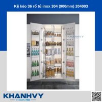 Kệ kéo 36 rổ tủ inox 304 (900mm) Higold 204003