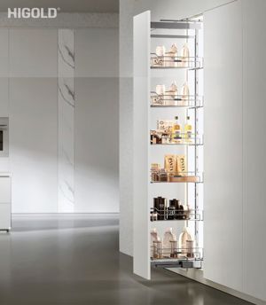 Kệ kéo 6 tầng inox Higold 201106