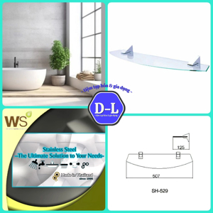 Kệ kính 50cm - INOX SUS 304 SH-529