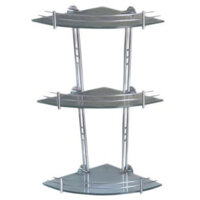 Kệ kính góc 3 tầng