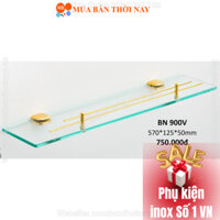 Kệ kính inox BẢO, mạ vàng BN 900V