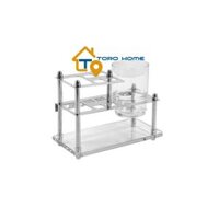 Kệ kính ly bàn chải kem đánh răng inox 304 K009 Toro Home