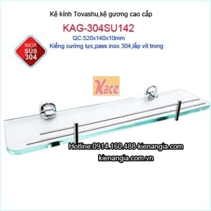 Kệ kính phòng tắm Tovashu KAG-304SU142