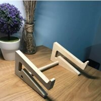 Kệ laptop gỗ sang trọng, chống đau mỏi lưng (Làm từ gỗ thông trắng cao cấp,ko phải gỗ ép)