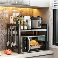 Kệ Lò Vi Sóng 3 Tầng - Kệ Bếp Để Đồ Đa Năng Giúp Căn Bếp Gọn Gàng Tiện Lợi HAPPY