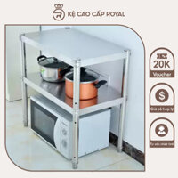 Kệ lò vi sóng để đồ đa năng nhà bếp Inox kệ decor