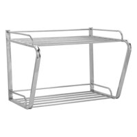 Kệ Lò Vi Sóng Inox Treo Tường Cao Cấp Loại Lớn Chắc Chắn Prota - PT-972