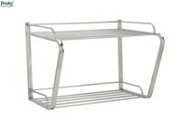 Kệ Lò Vi Sóng Inox Treo Tường Cao Cấp Loại Lớn Chắc Chắn Prota - PT-972