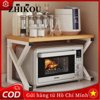 Kệ lò vi sóng mặt bàn bếp đa năng giá đỡ lò nướng nồi cơm điện gia dụng kệ lưu trữ nhiều lớp đặc biệt