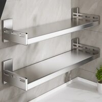 Kệ lò vi sóng nhà bếp bằng thép không gỉ treo tường Đa chức năng đục lỗ Kệ treo tường Kệ lưu trữ tường M8OL