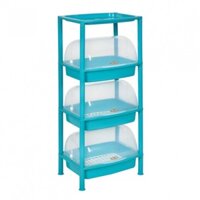 Kệ lồng 3 tầng Song Long - Trạn đựng bát chén