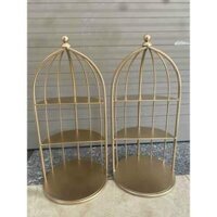 Kệ lồng chim đựng mỹ phẩm