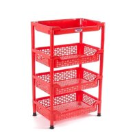 Kệ Lưới Nhà Bếp, Kệ Chén Nhựa 4 Tầng Trung Duy Tân Tiết Kiệm Không Gian, Tiện Lợi Mta-Mart2