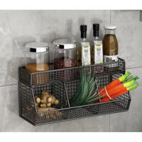 KỆ LƯỚI SẮT TREO TƯỜNG 2 TẦNG 3 NGĂN TIỆN DỤNG