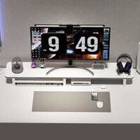 Kệ Màn Hình Máy Tính Có Ngăn Gỗ MDF Bền Đẹp - GA35