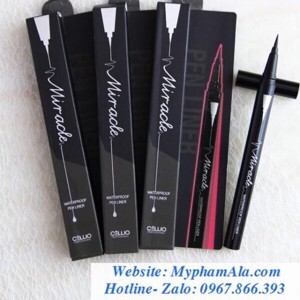 Kẻ mắt dạ Miracle Waterproof Cellio