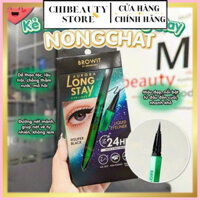 Kẻ Mắt Eyeliner Nongchat 24h không trôi-dạng đầu lông mảnh