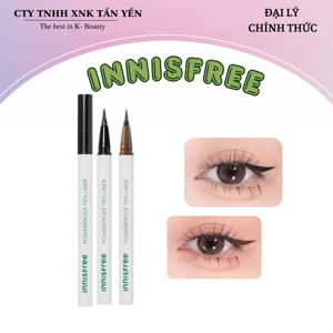 Kẻ Mắt Innisfree Powerproof Brush Liner