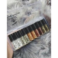 Kẻ Mắt Nước Nhũ Kim Tuyến 10 hủ BLACK STYLE Flare Shining Charm Eyes