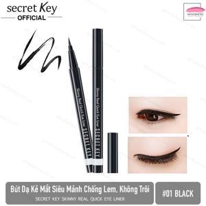 Kẻ mắt Secret Key Skinny Real Quick Eye Liner (dạng bút lông)
