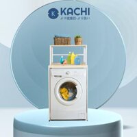 Kệ máy giặt mặt gỗ chân sắt Kachi MK287 - Hàng chính hãng - MK287 trắng