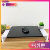 Kệ máy tính ❤️FREESHIP❤️ Kệ gỗ để laptop, màn hình máy tính nhỏ gọn siêu xinh (K4)