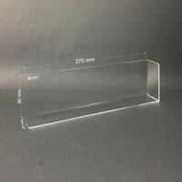 Kệ mica chữ L Enter TB101 270x40x80mm mica dày 2mm LH