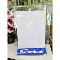 Kệ Mica lãi suất - A4 Sacombank