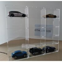 Kệ mica trưng bày xe mô hình, Tomica, đồ chơi