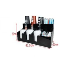 Kệ Mika Để Cốc Trà Sữa 9 Ngăn 2 Tầng