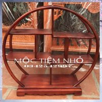 Kệ mini gia dụng gỗ gõ cỡ khủng - kệ bày đồ gỗ