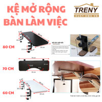 Kệ mở rộng làm việc, kệ bàn phím, kệ gỗ mở rộng bàn làm việc, giá đỡ cỗ tay mở rộng diện tích bàn làm việc