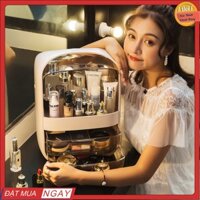 KỆ MỸ PHẨM HÌNH CHỮ NHẬT HAI NGĂN ❤️FREESHIP️❤️ KỆ MỸ PHẨM ĐÀI LOAN [Hàng loại 1]