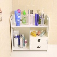 Kệ mỹ phẩm hoạt tiết chân chó