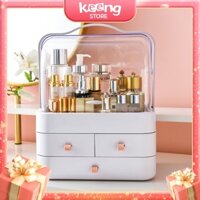 ❡㍿✲Kệ Mỹ Phẩm Nhập Khẩu Hình Vuông Có Quai Xách KEENGSTORE KMP02