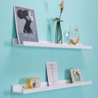 Kệ mỹ phẩm treo tường kệ treo tường decor giá đựng sơn nail spa gỗ để sách khung ảnh mini ban ghe cute