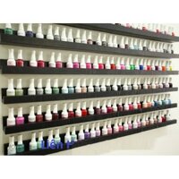 Kệ Nail để sơn - Kệ sơn móng tay treo tường gỗ lõi xanh chống ẩm bộ 3 thanh ngang 60cm