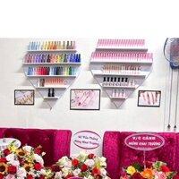 Kệ nail để sơn móng tay, mỹ phẩm - Hình Trái Tim, mẫu mới - đẹp hiện đại