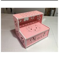 kệ nail gác chân.