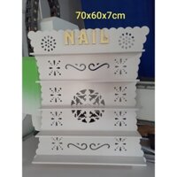 Kệ nail treo tường chữ Nail