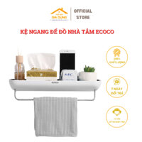 Kệ Ngang Để Đồ Nhà Tắm ECOCO, Kệ Có Thanh Treo Không Cần Khoan Tường